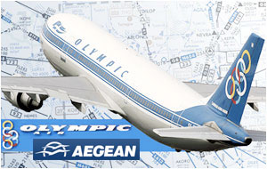 Olympic Air  Aegean Airlines    