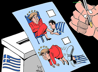 Досрочные парламентские выборы проходят в Греции