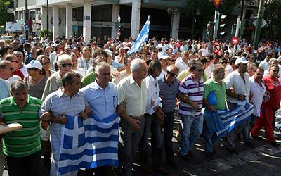 Профсоюзы Греции назначили на 16 июля общенациональную забастовку