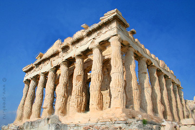 Афинский Акрополь закрылся из-за жары пораньше