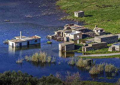 На Крите затопили средневековую деревню