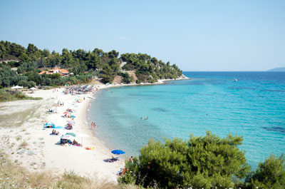 Пляжный отдых в Греции