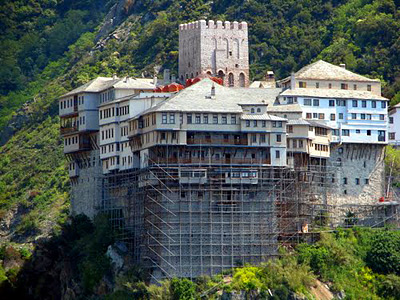 65 миллионов евро выделено на востановление афонских монастырей