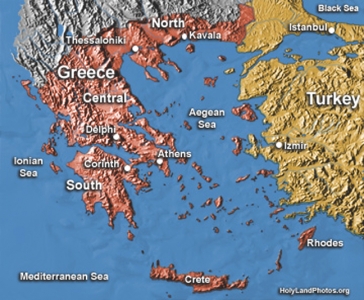 Греческие военные обвиняют Турцию в нарушении территориальных вод