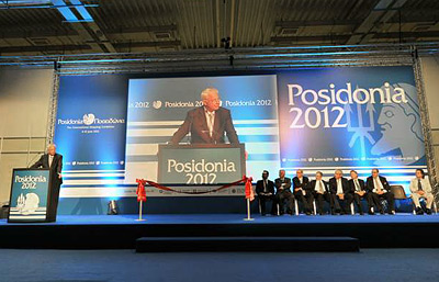Крупнейшая международная промышленная выставка Posidonia 2012 начала работу в Афинах