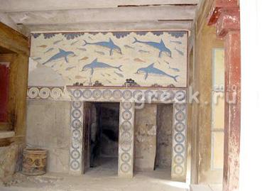 Ванна царицы. Знаменитые фрески минойской цивилизации