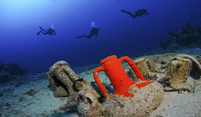 Греция откроет для туристов-аквалангистов подводные археологические парки