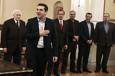Лидер СИРИЗА принял присягу в качестве нового премьер-министра Греции