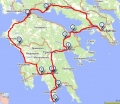 Поездка по Пелопоннесу на автомобиле, Греция.  5-13 марта 2012 г. (несезон) 