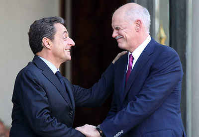 Георгиос Папандреу встретился с Николя Саркози и выдумал сверхдлинные облигации