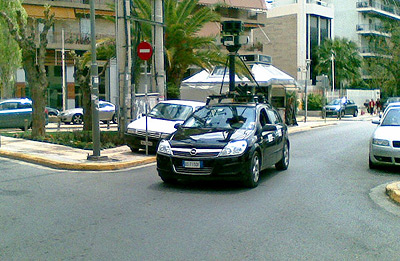 ����� �������� � ������ ������ ����������� �������� Street View