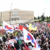 В Греции Первомай встретили многотысячными демонстрациями
