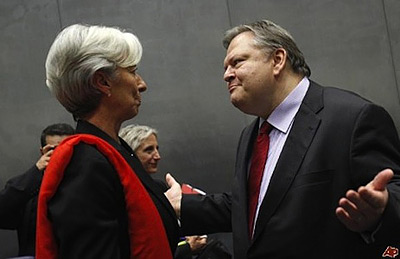Вице-премьер Греции: присутствие МВФ в кредитной программе помощи - явление временное