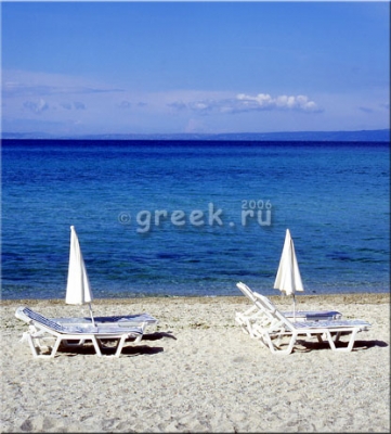На 20% меньше россиян отдохнули на курортах п-ва Халкидики на Севере Греции в этом году