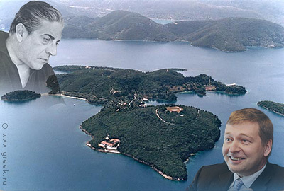 Частный остров Онассиса Скорпиос куплен российским бизнесменом