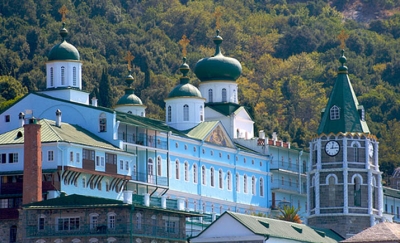 В русском монастыре на Афоне произошел пожар