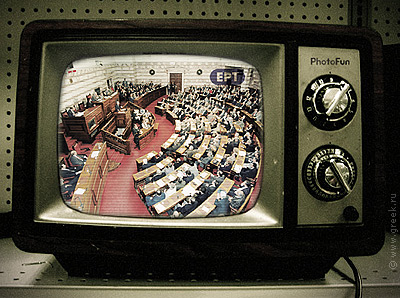 Телеканал парламента Греции заработал через неделю после отключения