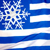 Грецию завалило снегом