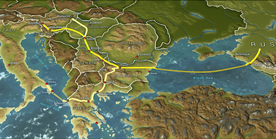 Греция предлагает построить на своей территории ответвление от газопровода "Южный поток"