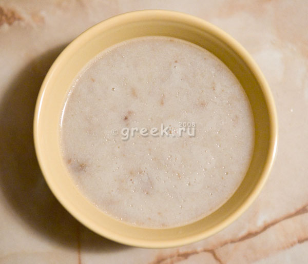 Рецепты греческой кухни: Врасто ме авголемоно (Мясной суп с заправкой из яиц и лимона)