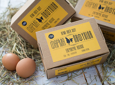 Новости дизайна: экологичная упаковка для экологичных куриных яиц