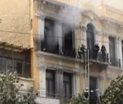 Три человека погибли от пожара в Афинах