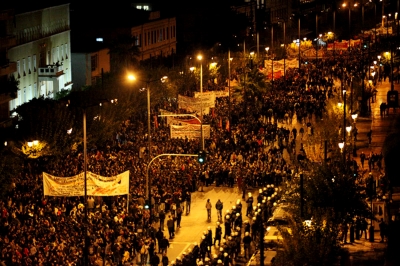 Демонстрация против мер по экономии бюджета в Греции собрала 100 тысяч человек