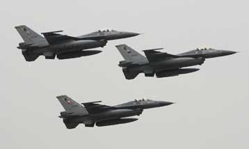 Турецкие самолеты в ходе военных учений многократно нарушили воздушное пространство Греции