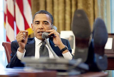 Обама обсудил с премьером Греции роль Афин в событиях вокруг Ливии