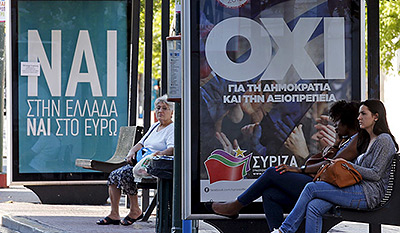 Предварительные итоги: в Греции "нет" сказали более 60% избирателей