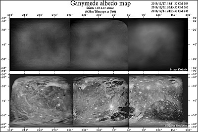 Астроном-любитель из Греции составил карту Ганимеда