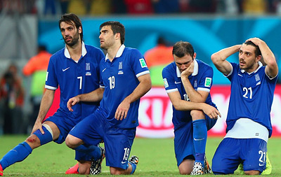 Сборная Греции покидает чемпионат и жертвует премиальные на развитие футбола