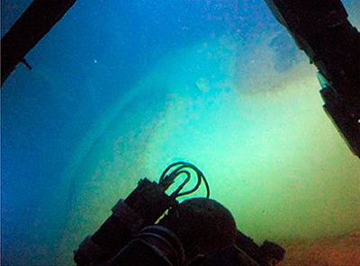 Таинственные подводные озера острова Санторини